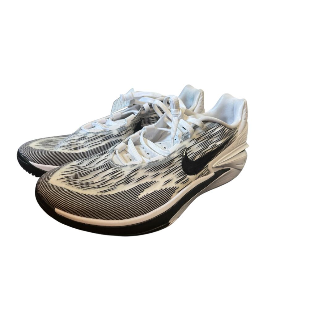 Nike Air NWT NWOB Zoom GT Cut 2 TB White Black Men’s Size 18 Sneaker FJ8915-100 - Picture 9 of 14